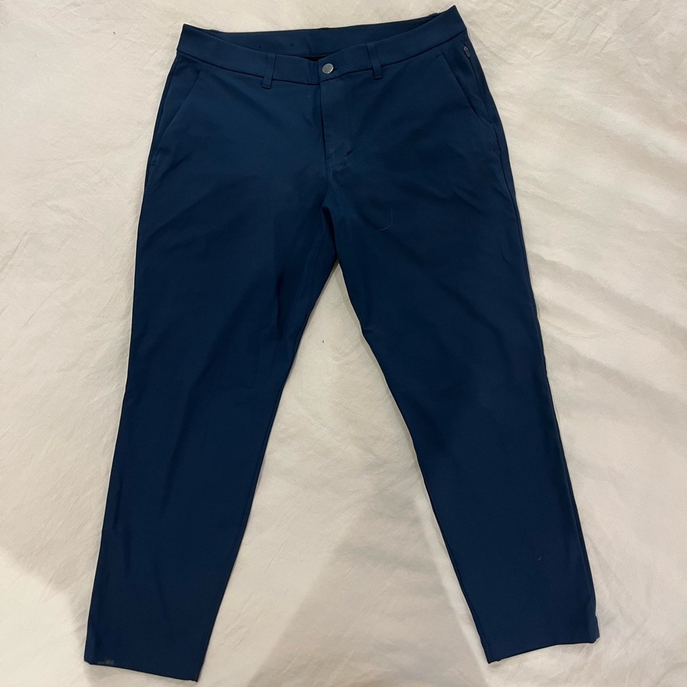 Lululemon ABC Slim-Fit Pants Warpstreme True Navy 32x28